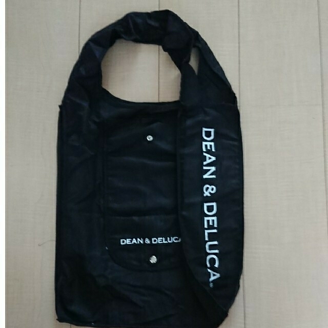 DEAN & DELUCA(ディーンアンドデルーカ)の【mimi様専用】DEAN&DELUCA  エコバッグ  ブラック レディースのバッグ(エコバッグ)の商品写真
