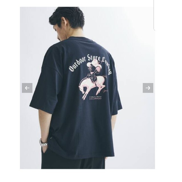 【SHELTECH×JERRY UKAI×JS】別注 COWBOY MARQUE メンズのトップス(Tシャツ/カットソー(半袖/袖なし))の商品写真