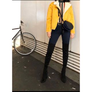 ザラ(ZARA)のザラ　ムートンコート　ボアジャケット(ムートンコート)