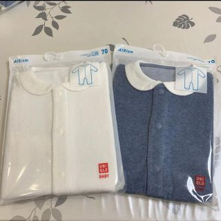 ユニクロ(UNIQLO)のエアリズム　パイルカバーオール(カバーオール)