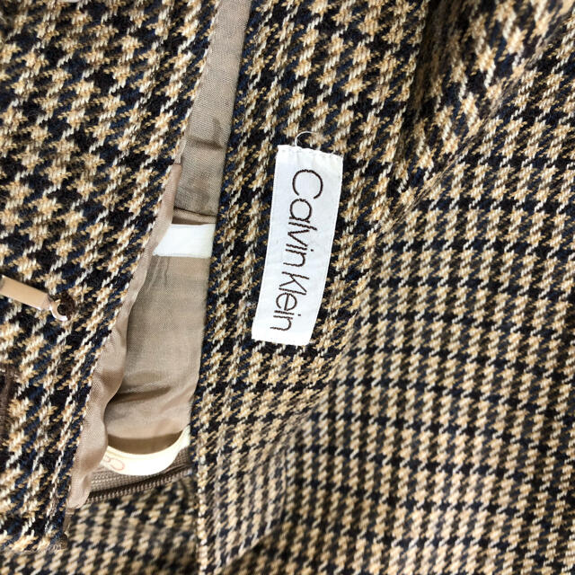 Calvin Klein(カルバンクライン)の【Calvin Klein】カルバンクライン ロングスカート 秋冬 チェック レディースのスカート(ロングスカート)の商品写真