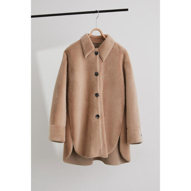 style mixer ショートファーシャツコート