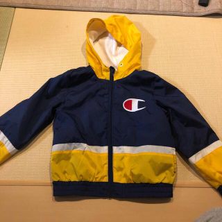 チャンピオン(Champion)のキッズ　チャンピオン　ナイロンパーカー(ジャケット/上着)