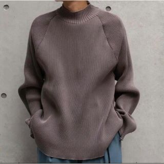 コモリ(COMOLI)のstein 21aw OVERSIZED GRADATION PLEATS LS(ニット/セーター)