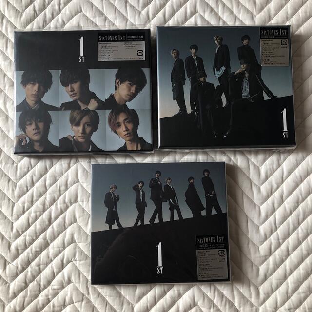 SixTONES 1stアルバム　1ST 初回盤　3種セット
