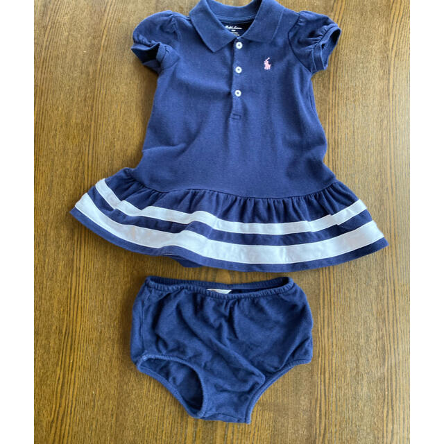 POLO RALPH LAUREN(ポロラルフローレン)のラルフローレン　ワンピース&ブルマ キッズ/ベビー/マタニティのベビー服(~85cm)(ワンピース)の商品写真