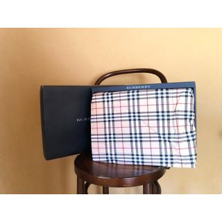 バーバリー(BURBERRY)の【BURBERRY】バーバリー 羽毛ひざ掛け(毛布)