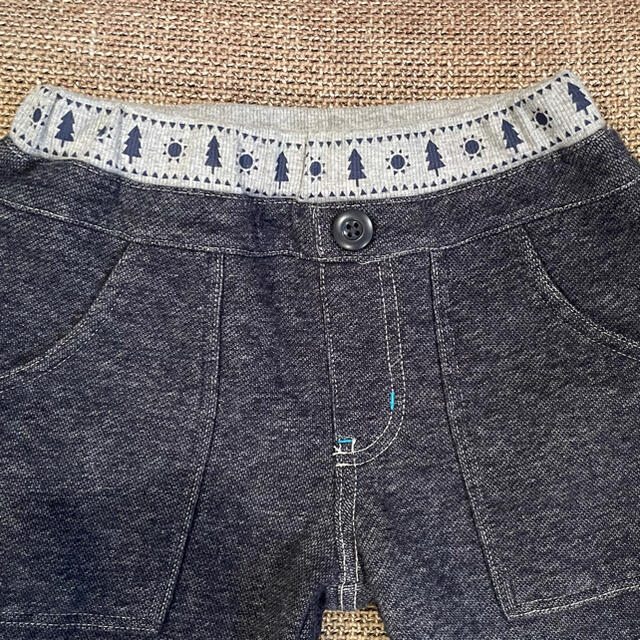 3can4on(サンカンシオン)の裏起毛あったかパンツ【120】 キッズ/ベビー/マタニティのキッズ服男の子用(90cm~)(パンツ/スパッツ)の商品写真