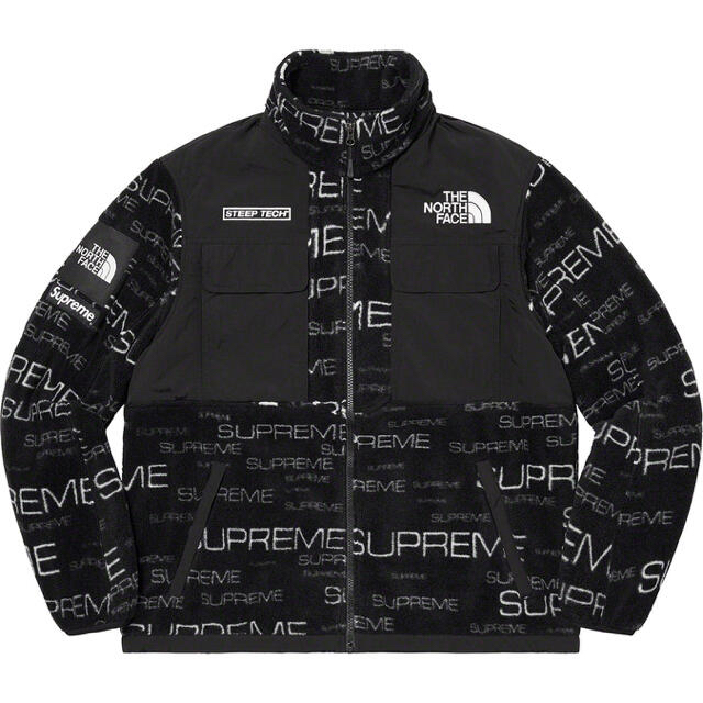 Supreme The North Face Fleece Jacket 黒　L