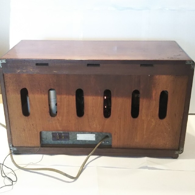ジェネラル八欧電機、真空管ラジオ、6S-5型、1951年式、作動、美 ジェネラル八欧電機、真空管ラジオ、6S-5型、1951年式、作動、美