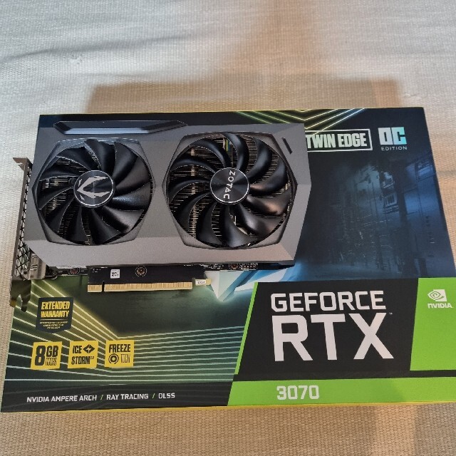 ZOTAC GeForce RTX 3070 Twin Edge OC 非lhr