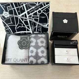 マリークワント(MARY QUANT)の【非売品】MARY QUANTマリークワント　メイクボックス　タオル2枚セット(その他)