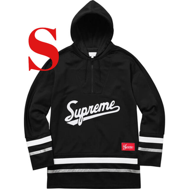 トップスSupreme Script Hooded Hockey Top