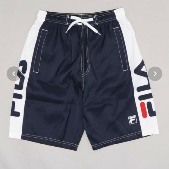 FILA(フィラ)の【FILA/フィラ】メンズビッグロゴボードショーツ / サーフトランクス 水着 メンズの水着/浴衣(水着)の商品写真