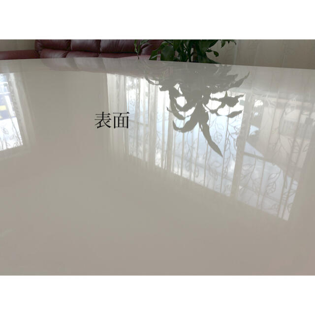 ニトリ - 【送料無料・消毒済み】昇降テーブル ダンパーコラボ 白 