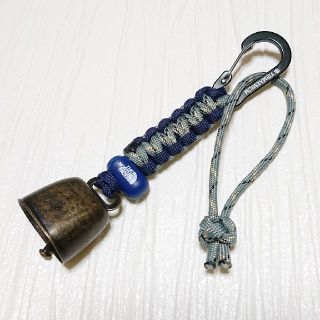 No.61 ハンドメイド パラコード熊鈴 キーホルダー(登山用品)