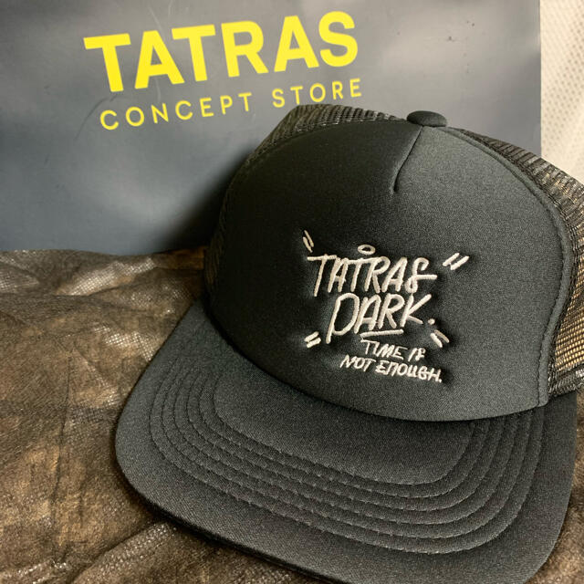 TATRAS(タトラス)のtatras park タトラス メッシュキャップ 非売品 メンズの帽子(キャップ)の商品写真