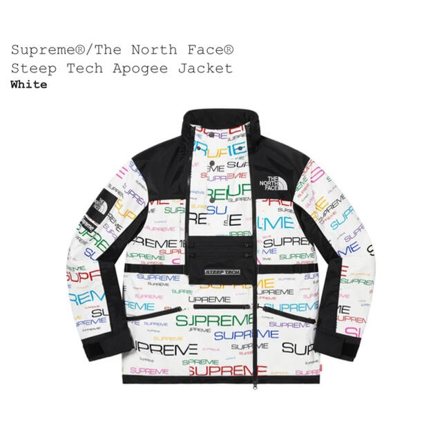 2022新品 Supreme Steep Tech Apogee Jacket whiteの通販 by yt's shop｜シュプリームならラクマ - Supreme® 人気HOT
