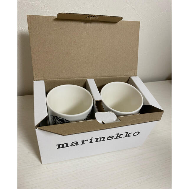 marimekko(マリメッコ)のお値下げ】Marimekkoヴィヒキルース（ミニバラ）ミニラテマグ インテリア/住まい/日用品のキッチン/食器(食器)の商品写真