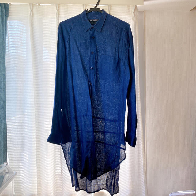 RAF SIMONS ラブシモンズ ロングシャツ ネイビー コレクション | www