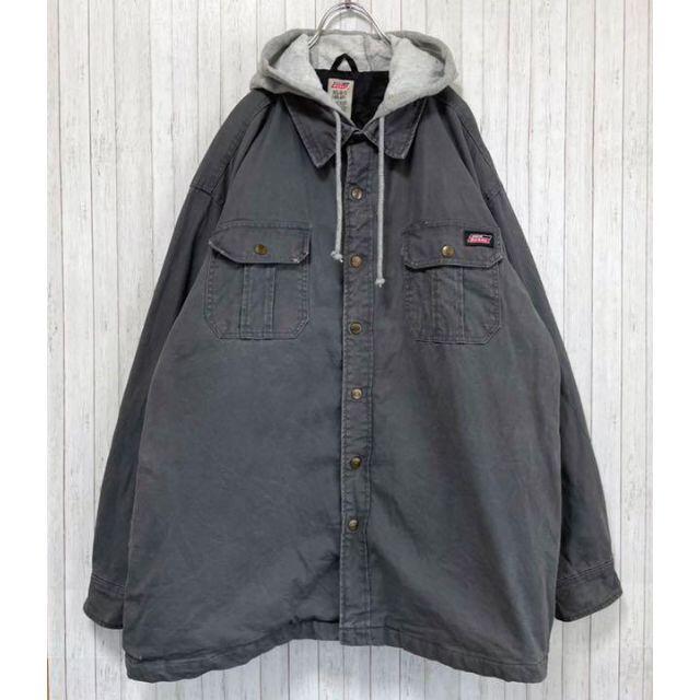 Dickies(ディッキーズ)のジェニュインディッキーズ　ワークジャケット　パーカー　キルティングライナー　XL メンズのジャケット/アウター(ブルゾン)の商品写真