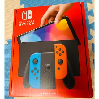 ナイキ(NIKE)の新品未使用　Nintendo Switch 有機elモデル　ネオンブルー(スニーカー)