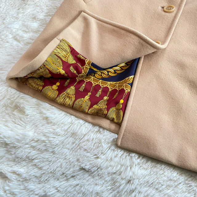 HERNO ロングコート 裏地総柄 シルク100%の通販 by Ganar’s 8080|ヘルノならラクマ - 極美品 ✨ HERNO トレンチコート 正規品低価