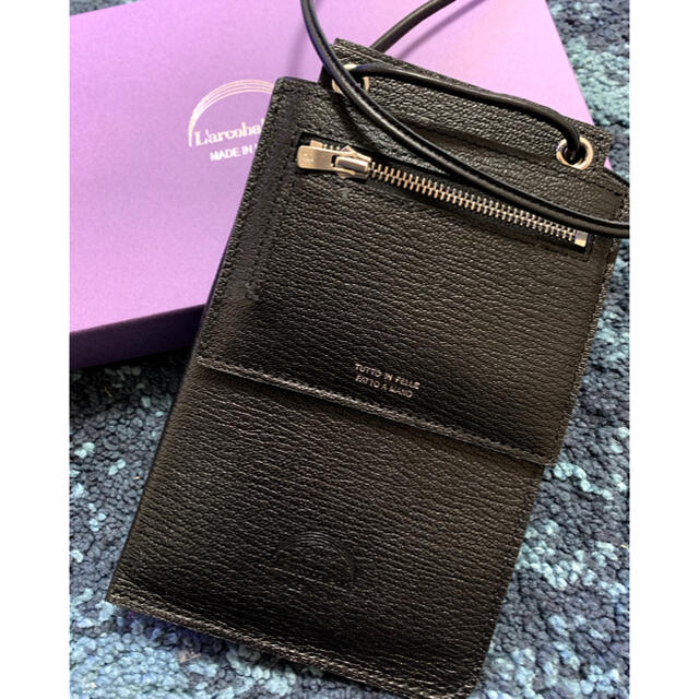 『4年保証』 BARNEYS NEW YORK - ラルコバレーノ スマートショルダーウォレット ショルダーバッグ 『4年保証』 BARNEYS NEW YORK - ラルコバレーノ スマートショルダーウォレット ショルダーバッグ