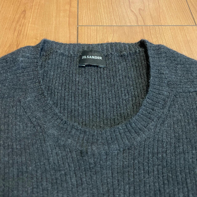 ジルサンダー カシミヤ100% ニット 50 メンズ ラフシモンズ レビュー高