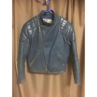 ルイスレザー(Lewis Leathers)の70s TT Leathers ヴィンテージ レザーライダース イングランド製(ライダースジャケット)