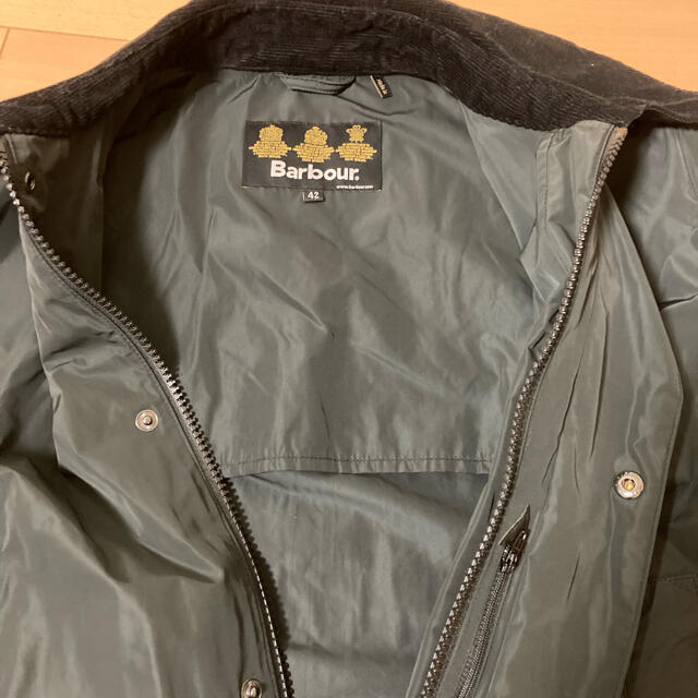 Barbour(バーブァー)のバブアーナイロン/ブラック/BORDER SL NYLON メンズのジャケット/アウター(モッズコート)の商品写真