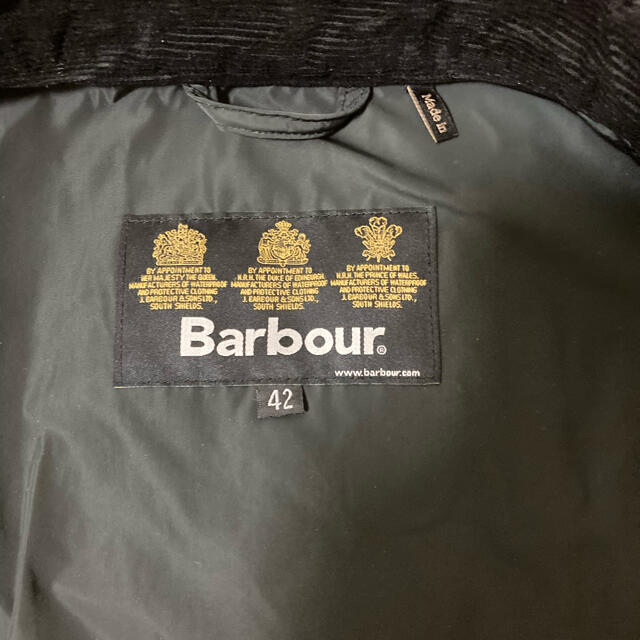 Barbour(バーブァー)のバブアーナイロン/ブラック/BORDER SL NYLON メンズのジャケット/アウター(モッズコート)の商品写真