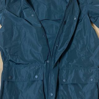 バーブァー(Barbour)のバブアーナイロン/ブラック/BORDER SL NYLON(モッズコート)