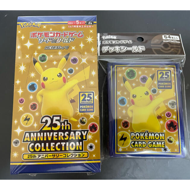 ポケモン(ポケモン)のポケカ 25th anniversary collection 1BOX  エンタメ/ホビーのトレーディングカード(Box/デッキ/パック)の商品写真