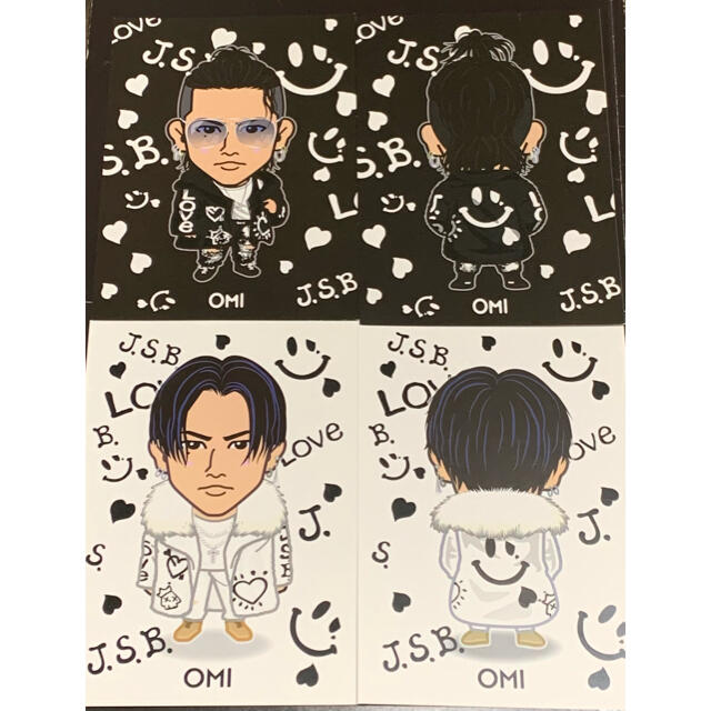 三代目 J Soul Brothers(サンダイメジェイソウルブラザーズ)の登坂広臣 BIGPOPカード 白LOVE 黒LOVE エンタメ/ホビーのタレントグッズ(ミュージシャン)の商品写真