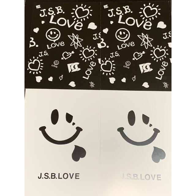 登坂広臣 BIGPOPカード 白LOVE 黒LOVE