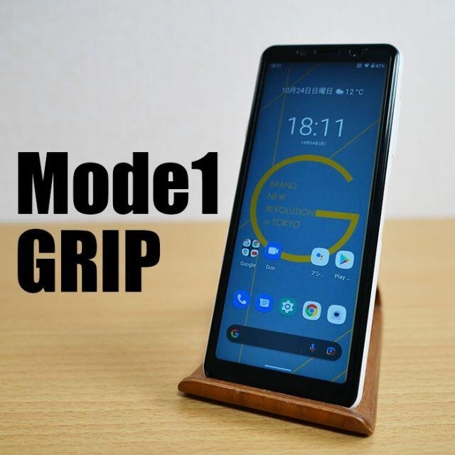 ANDROID(アンドロイド)のMode1 GRIP ワイヤレス充電スタンド付き スマホ/家電/カメラのスマートフォン/携帯電話(スマートフォン本体)の商品写真