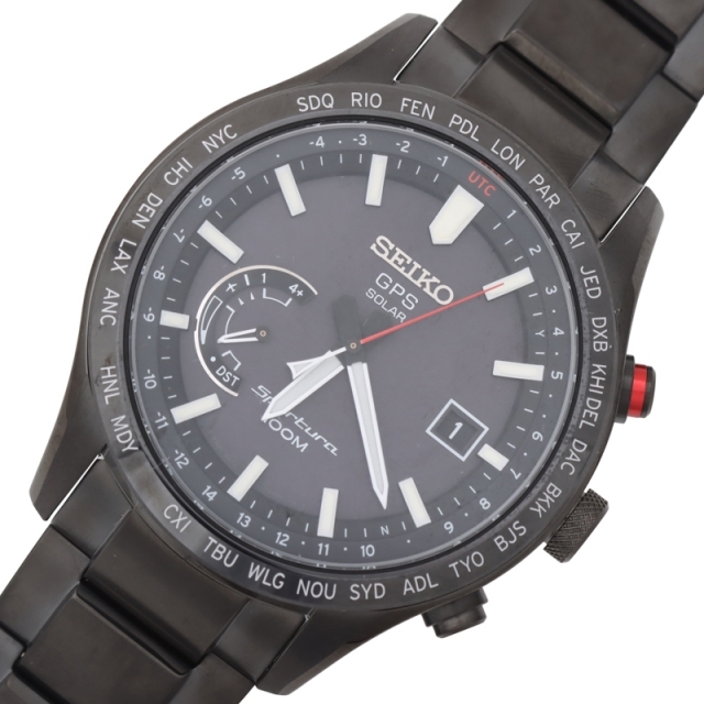 SEIKO - セイコー SEIKO スポーチュラ GPSソーラー ワールドタイム 腕