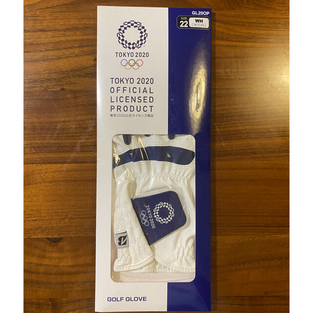 東京2020公式ライセンス　オリンピック　ゴルフ　　手袋　グローブ　ブリヂストン