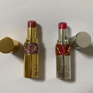 イヴサンローランボーテ(Yves Saint Laurent Beaute)のイヴサンローラン　リップ2本・ボビイブラウン　チークおまけつき(口紅)