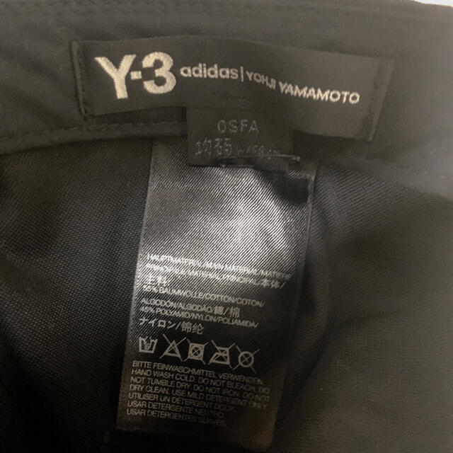 Y-3(ワイスリー)の【Y-3】キャップ　ヨウジヤマモト　adidas メンズの帽子(キャップ)の商品写真