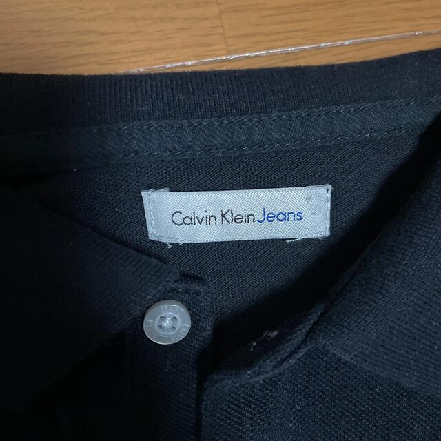 Calvin Klein(カルバンクライン)のカルバンクライン　ポロシャツ　ボーイズサイズ95 キッズ/ベビー/マタニティのキッズ服男の子用(90cm~)(Tシャツ/カットソー)の商品写真