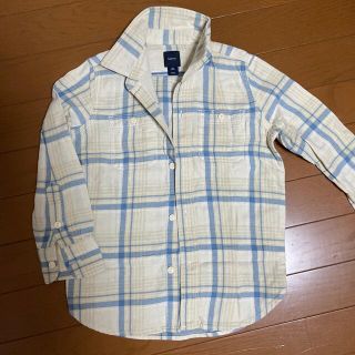 ギャップキッズ(GAP Kids)のGAPキッズ　ネルシャッツ　4〜5歳児用(Tシャツ/カットソー)