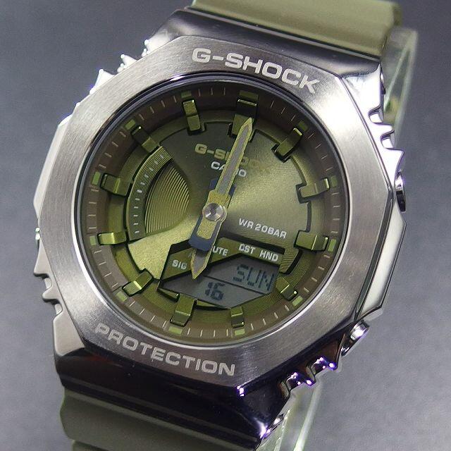 新品 カシオ G-SHOCK GM-S2100-3AJF カーキ