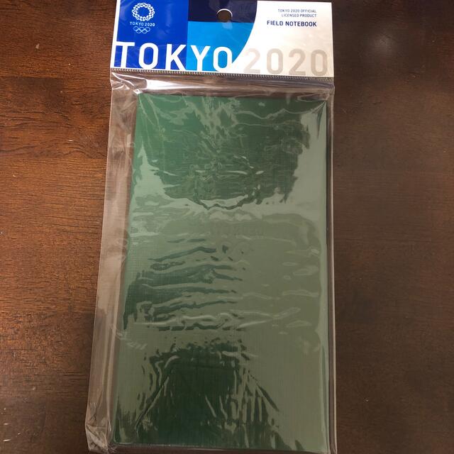 コクヨ(コクヨ)のTOKYO2020測量野帳:緑 エンタメ/ホビーのコレクション(ノベルティグッズ)の商品写真