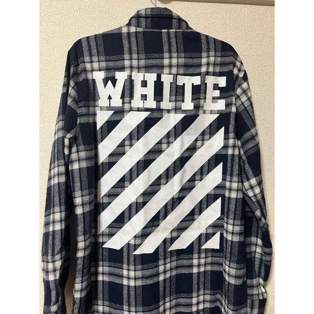 off-white ネルシャツ