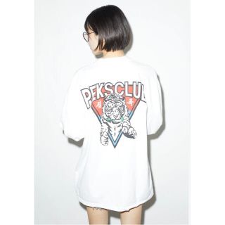 peks club triangle tee (ロンT)Tシャツ(長袖/七分) - Tシャツ(長袖/七分)