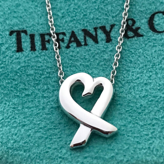 Tiffany & Co. - Tiffany ラビングハートネックレス 美品希少の通販 by ...