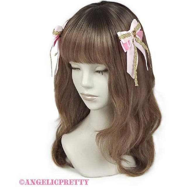 Angelic Pretty(アンジェリックプリティー)のAngelicpretty ベルリボンクリップ レディースのヘアアクセサリー(バレッタ/ヘアクリップ)の商品写真