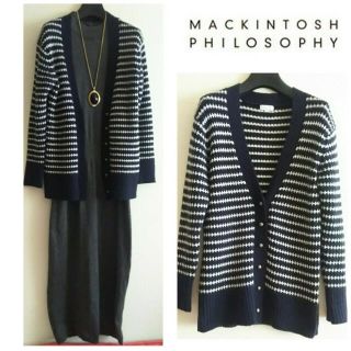 マッキントッシュフィロソフィー(MACKINTOSH PHILOSOPHY)のMACKINTOSH PHILOSOPHY ウール100% カーディガン(カーディガン)